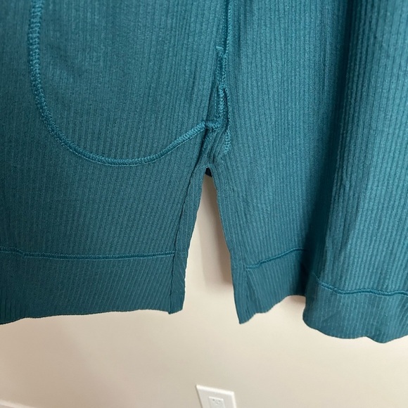 Athleta Teal Green Hooded Cardigan Size Small - Picture 5 of 8